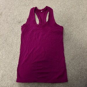 Hot pink tank top